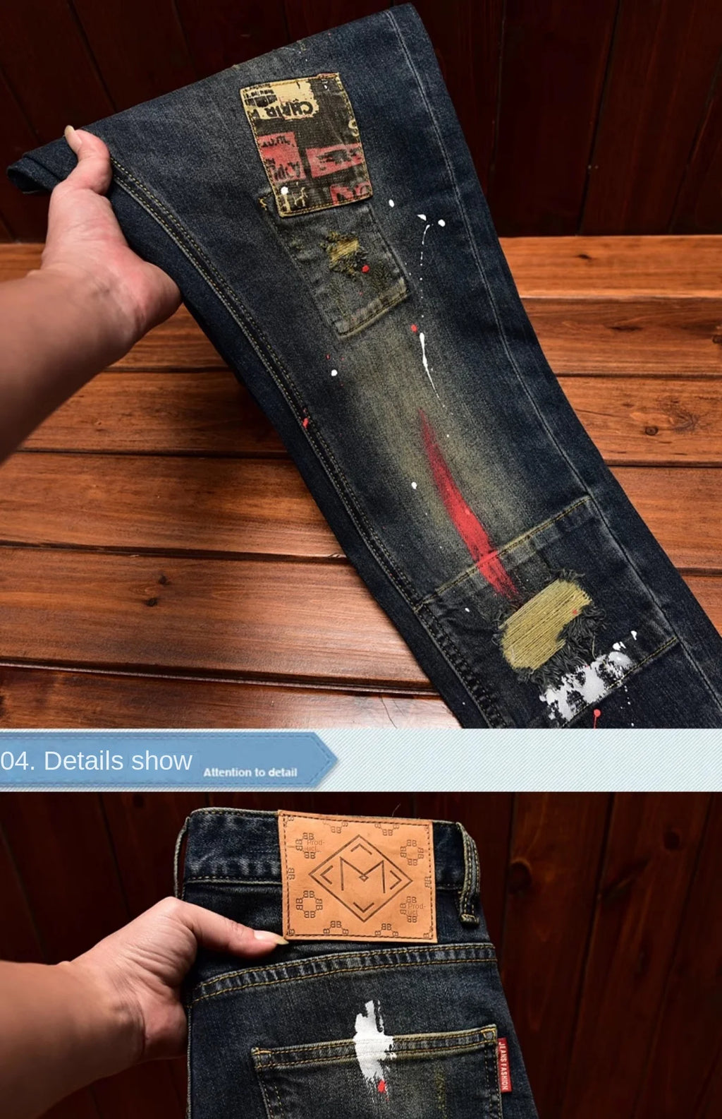 Jeans men's autum  CLB