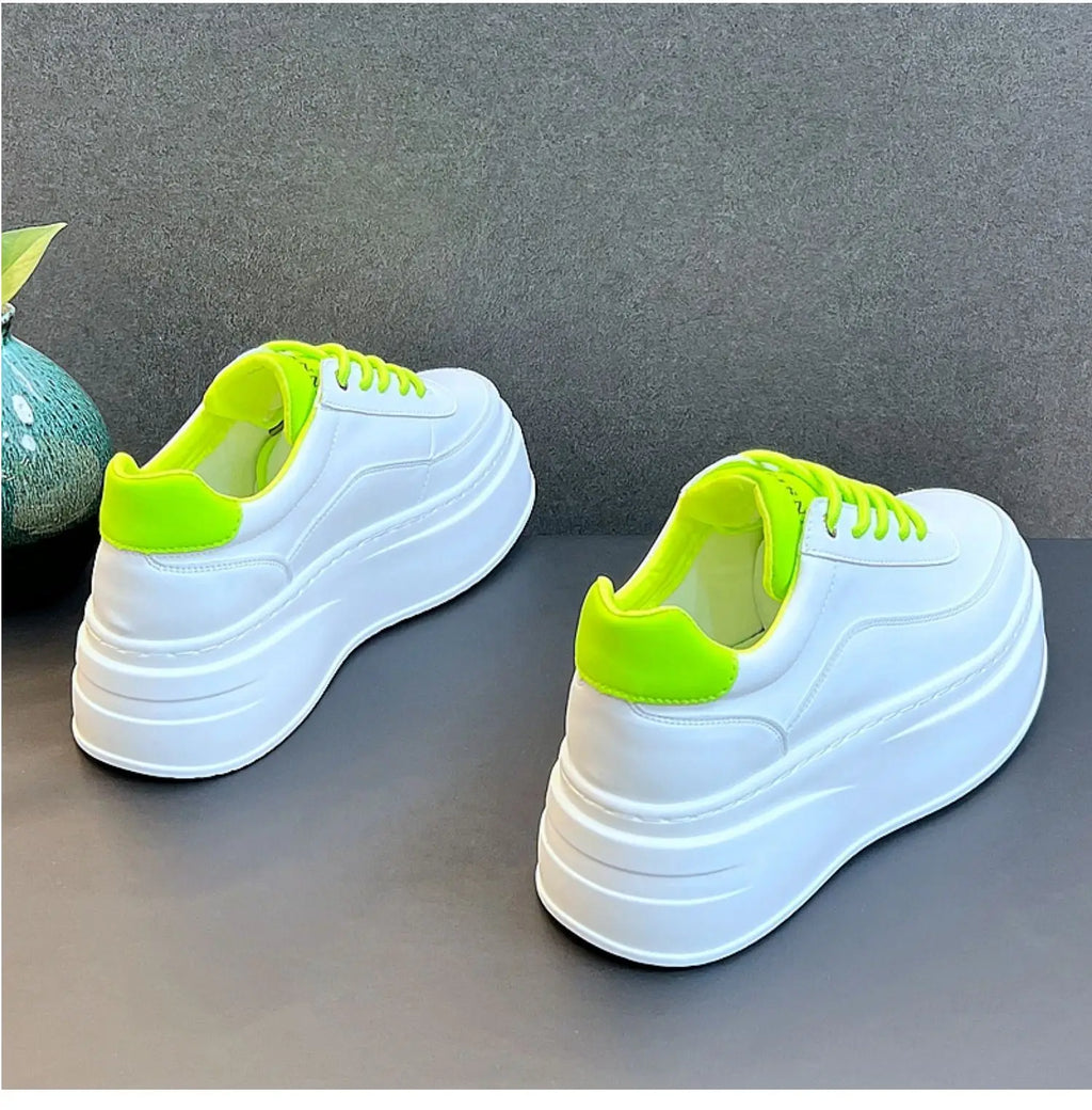 TENNIS BLANC GROS TALON