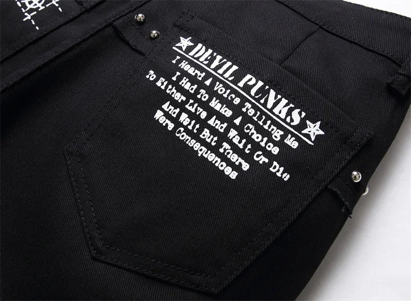 Mens Black Jeans DESIGNE CLB