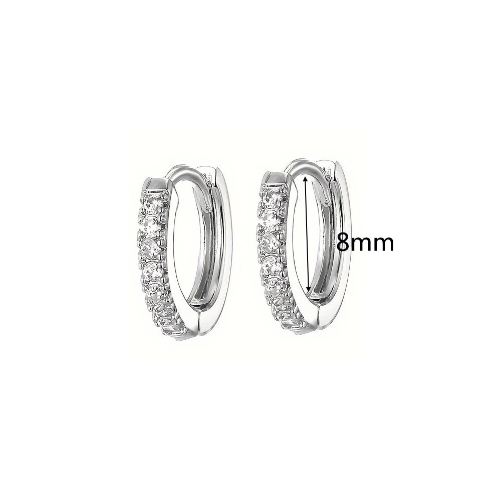 1pair Exquisite Synthetic Zircon  CLB