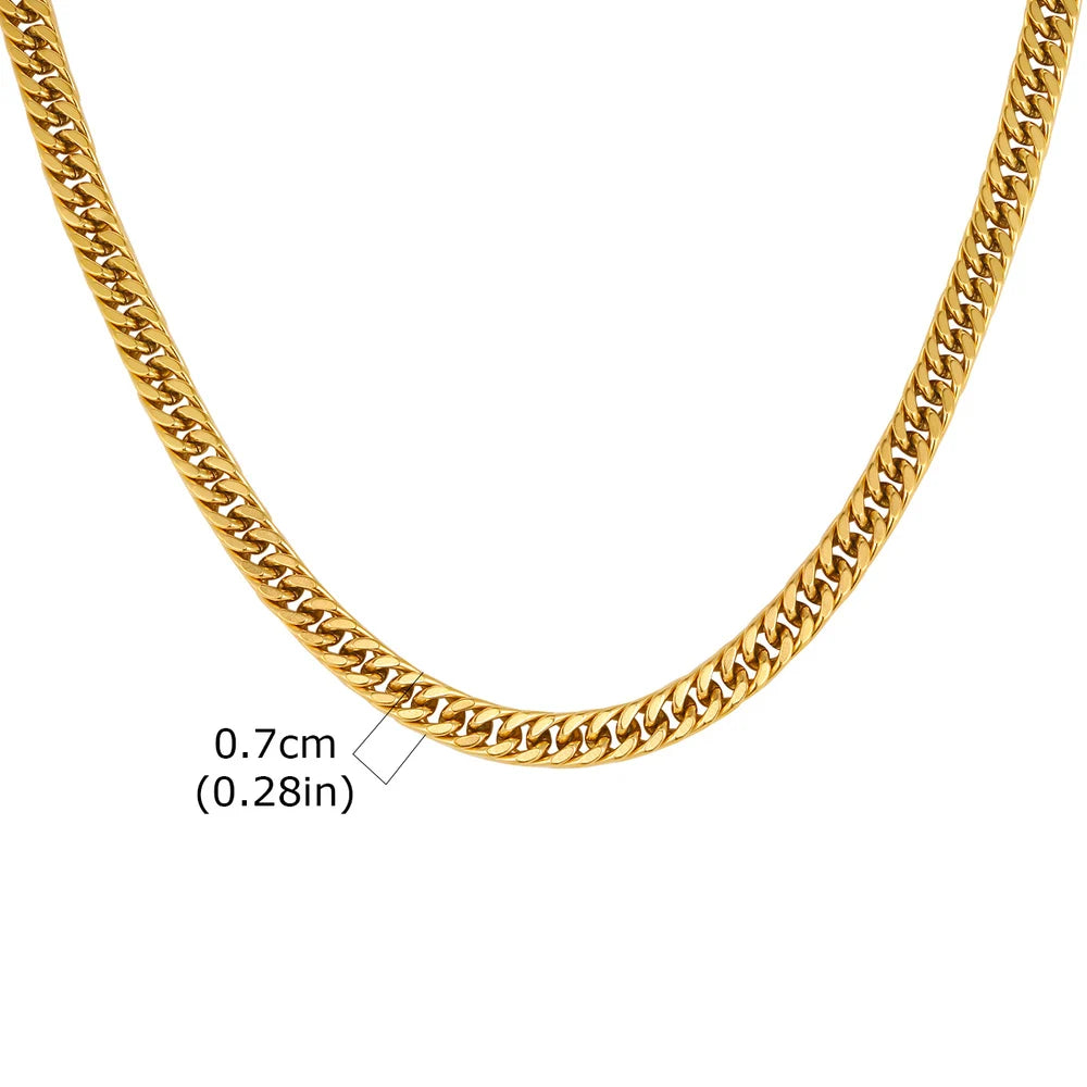 CHAIN NECKLACES 3/5/7/9mm CLB
