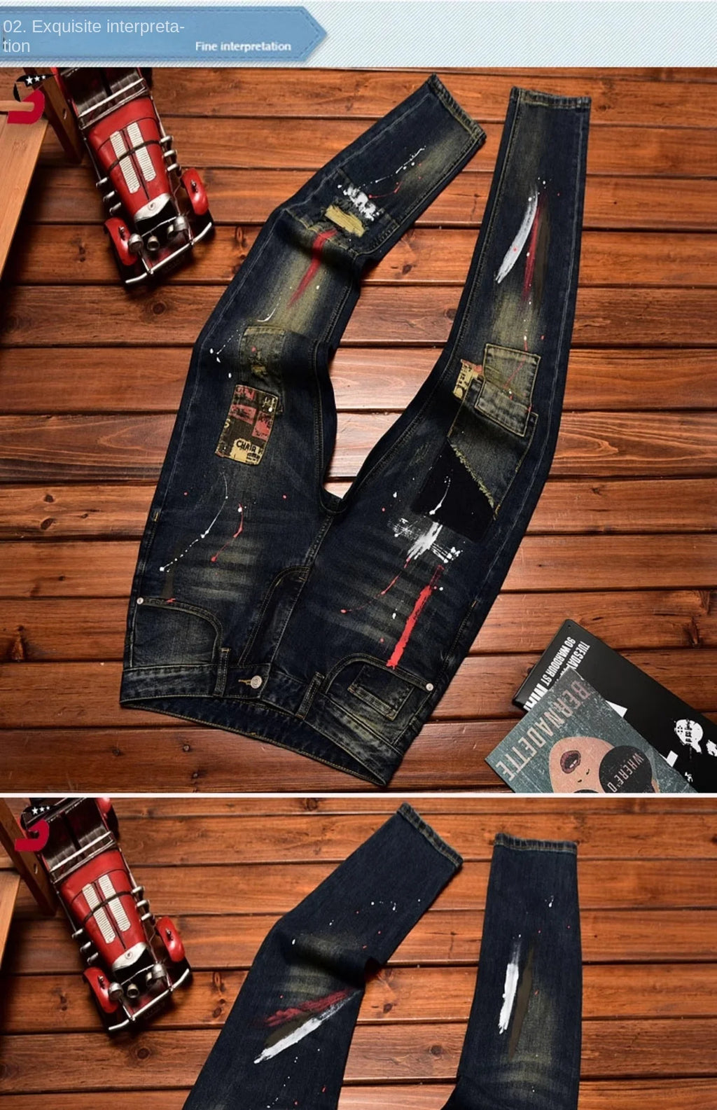 Jeans men's autum  CLB