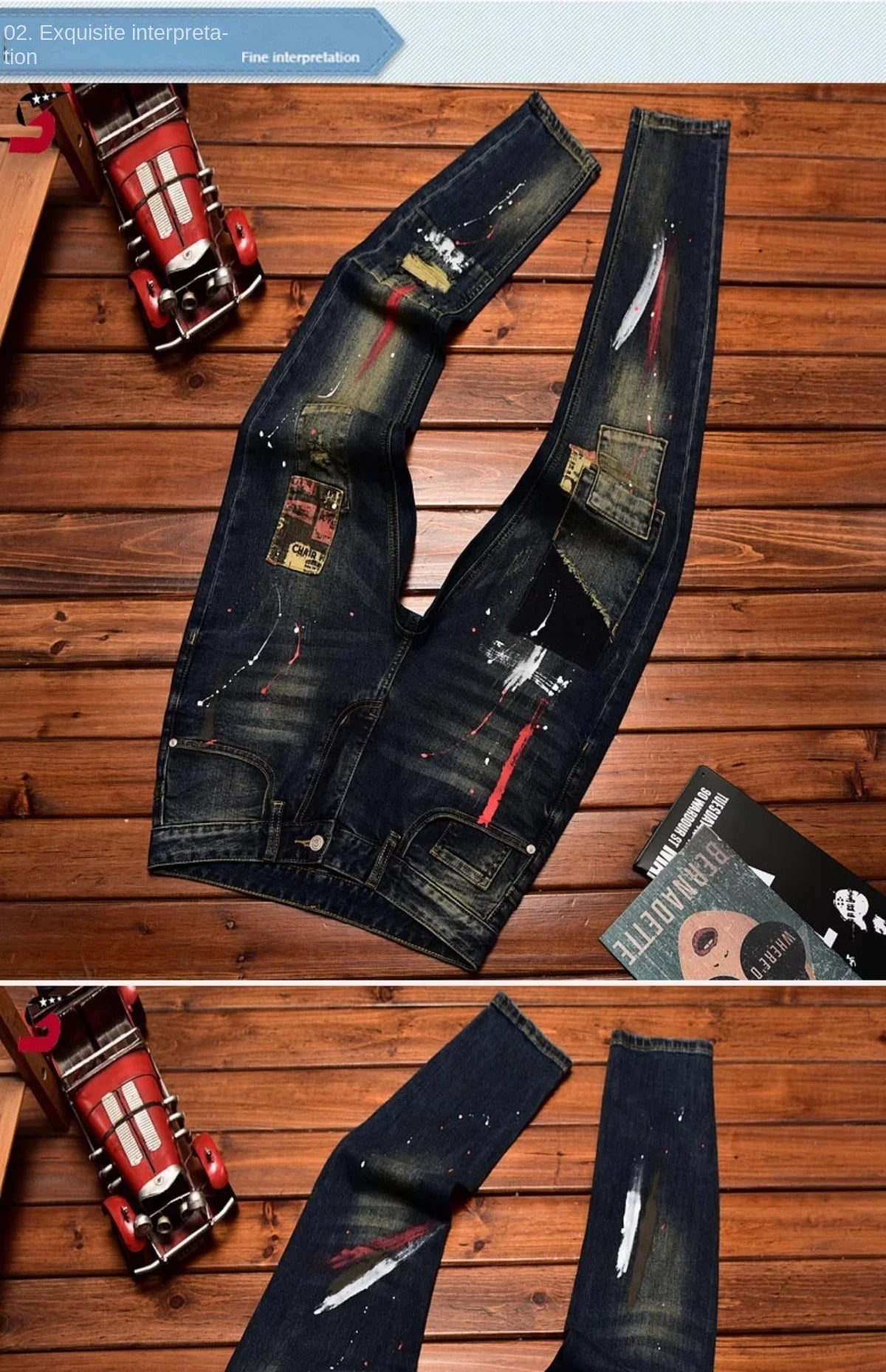 Jeans men's autum  CLB