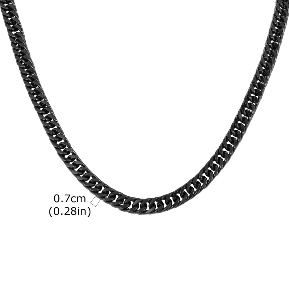 CHAIN NECKLACES 3/5/7/9mm CLB