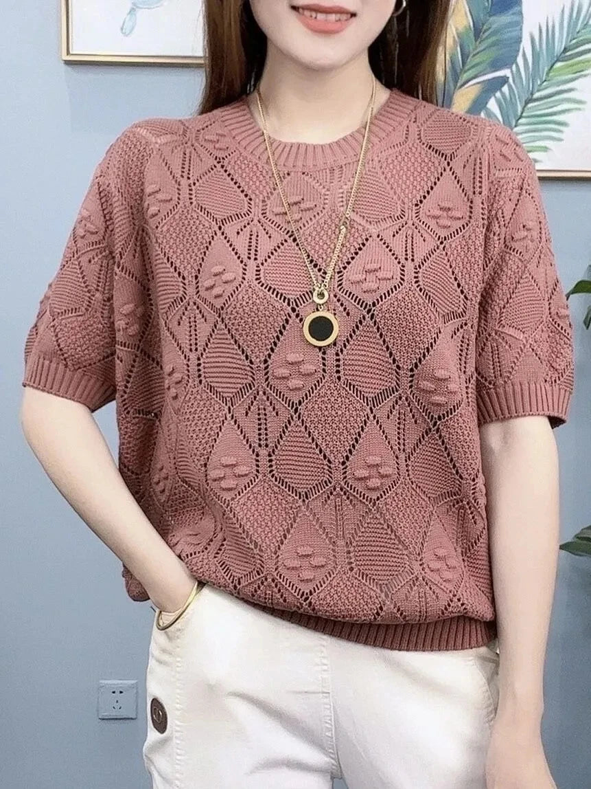 Camiseta de mujer de manga corta