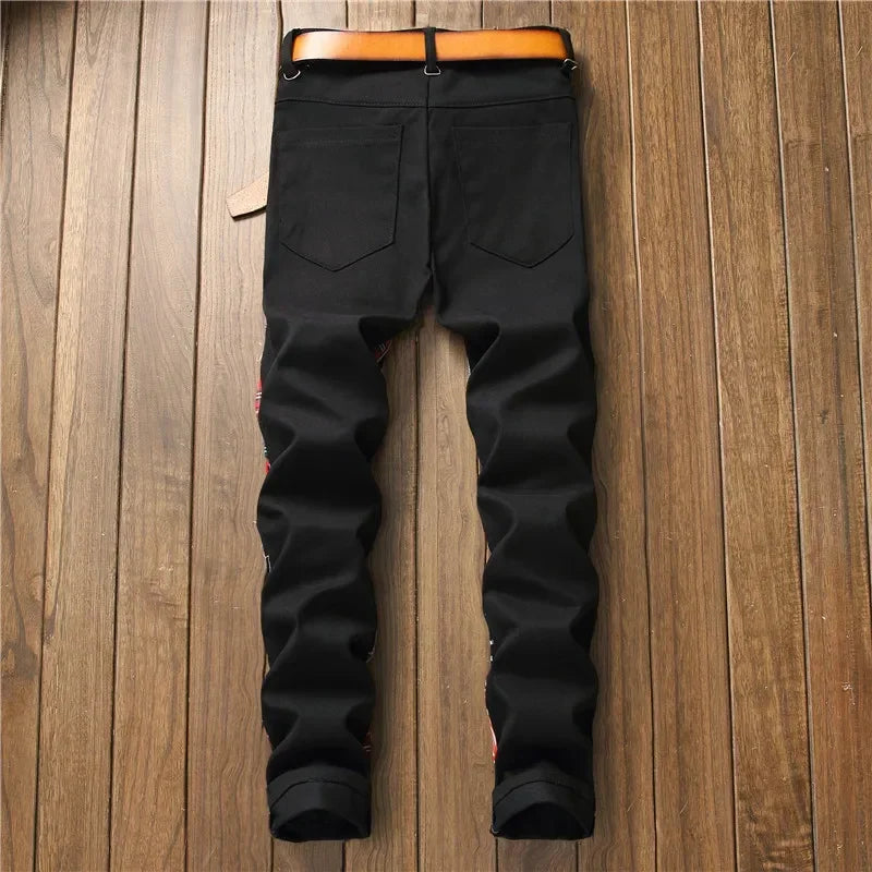 Mens Black Jeans DESIGNE CLB