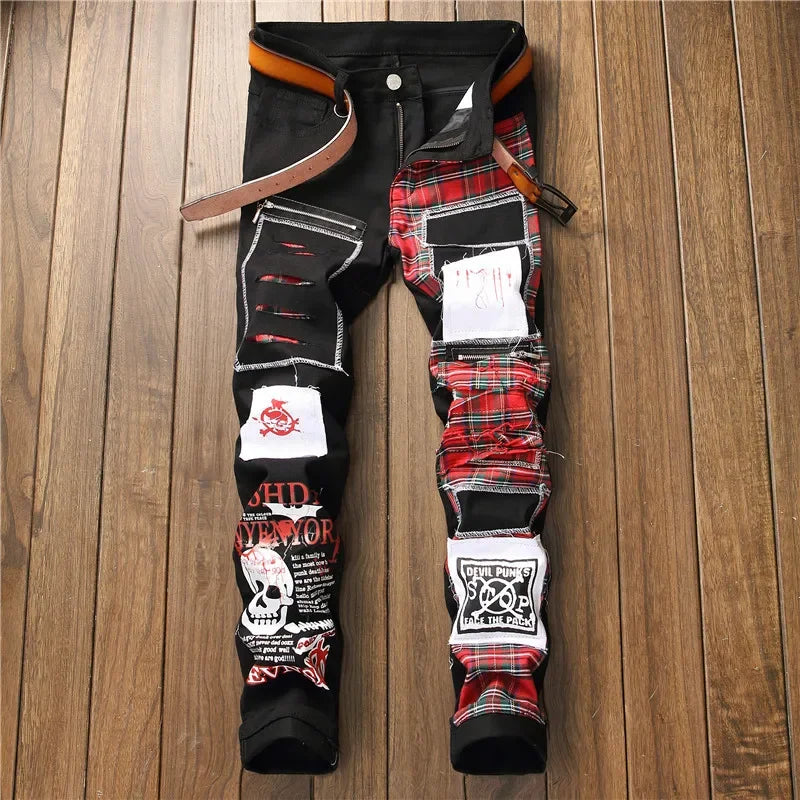 Mens Black Jeans DESIGNE CLB