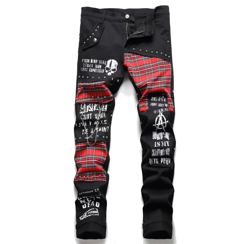 Mens Black Jeans DESIGNE CLB