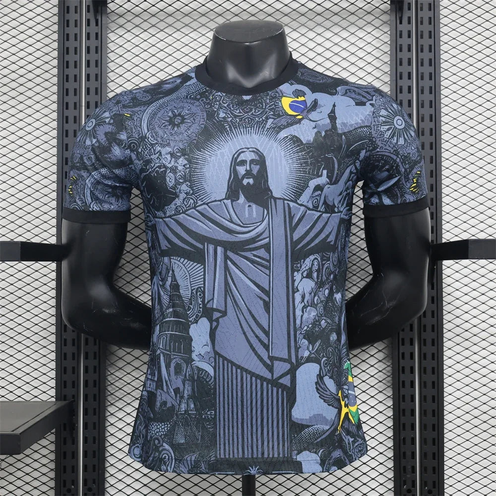 Camiseta de Entrenamiento de Fútbol de Verano Edición Especial Brasil