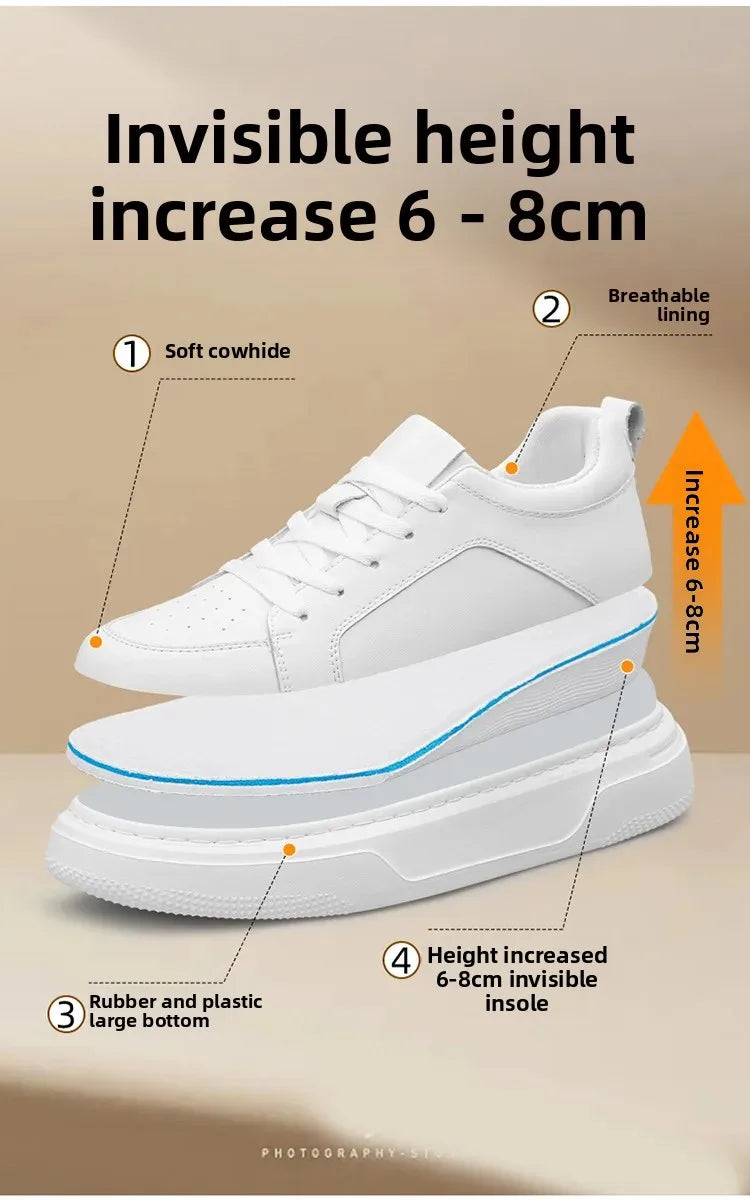New Casual Leather Board Shoes