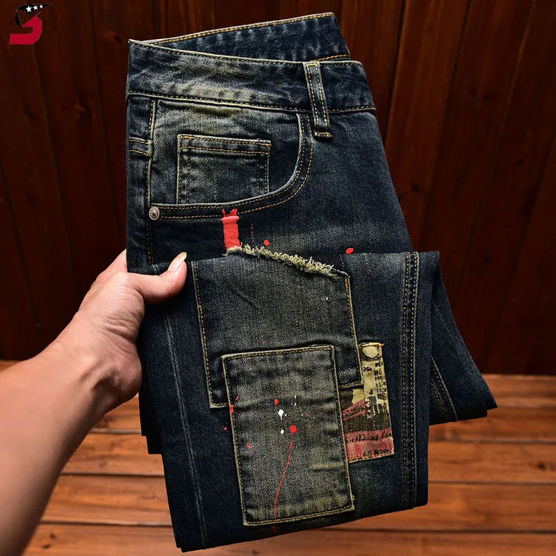 Jeans men's autum  CLB