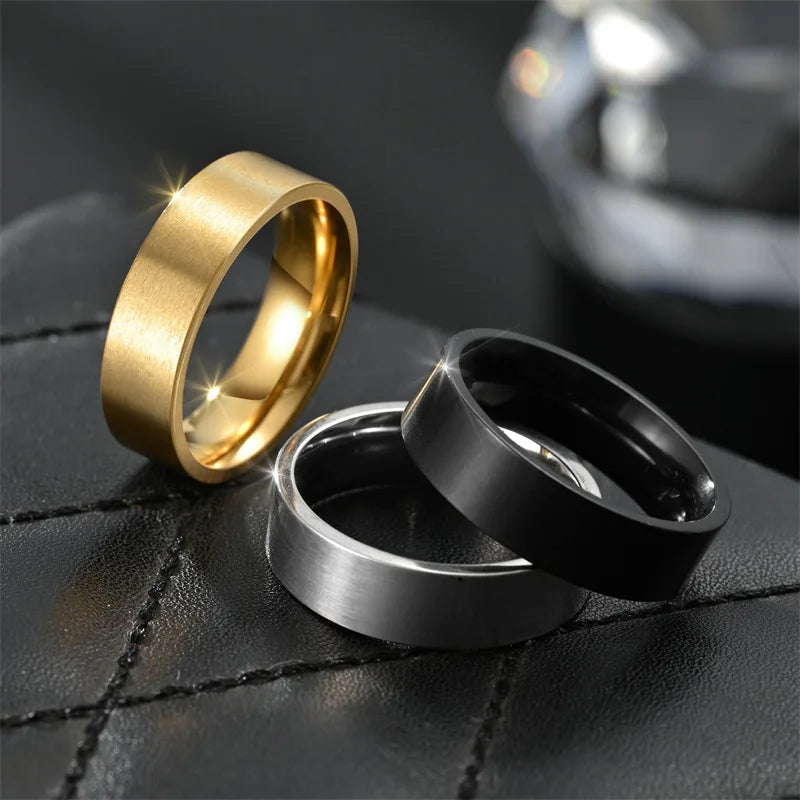 BAGUE  6MM  CLB