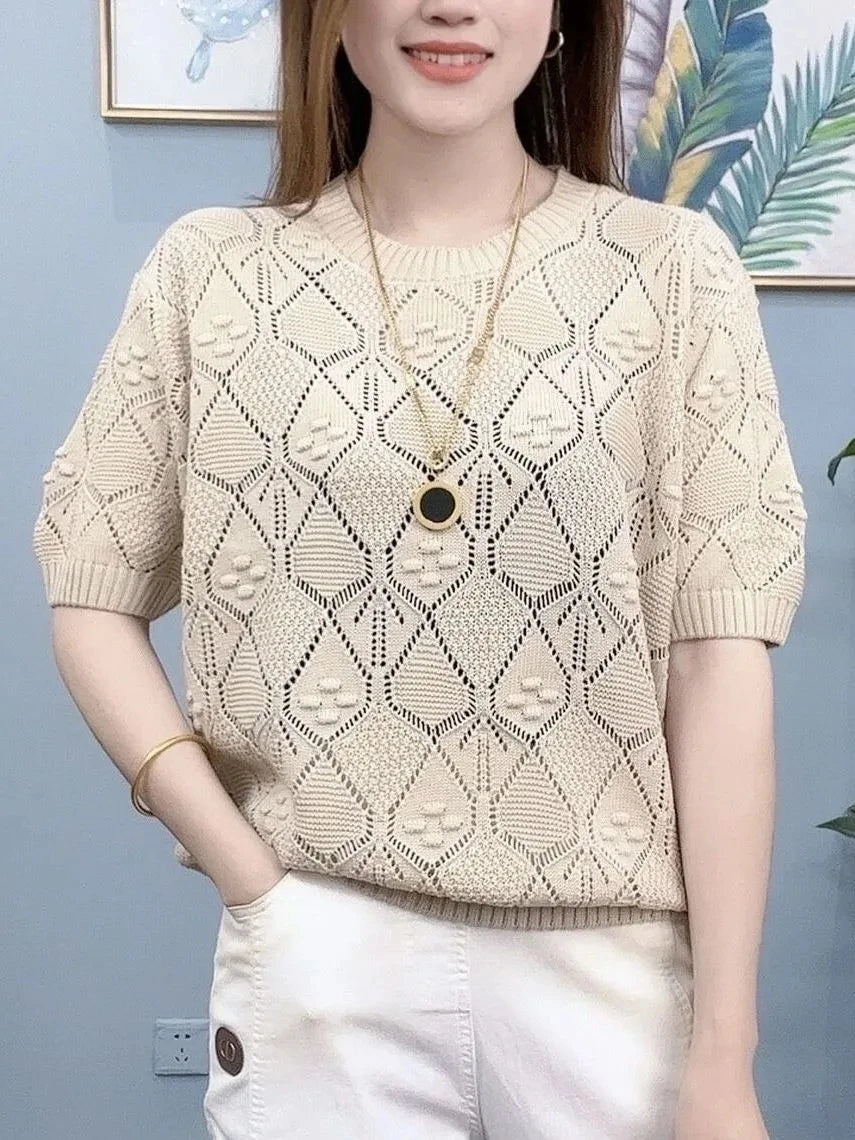 Camiseta de mujer de manga corta
