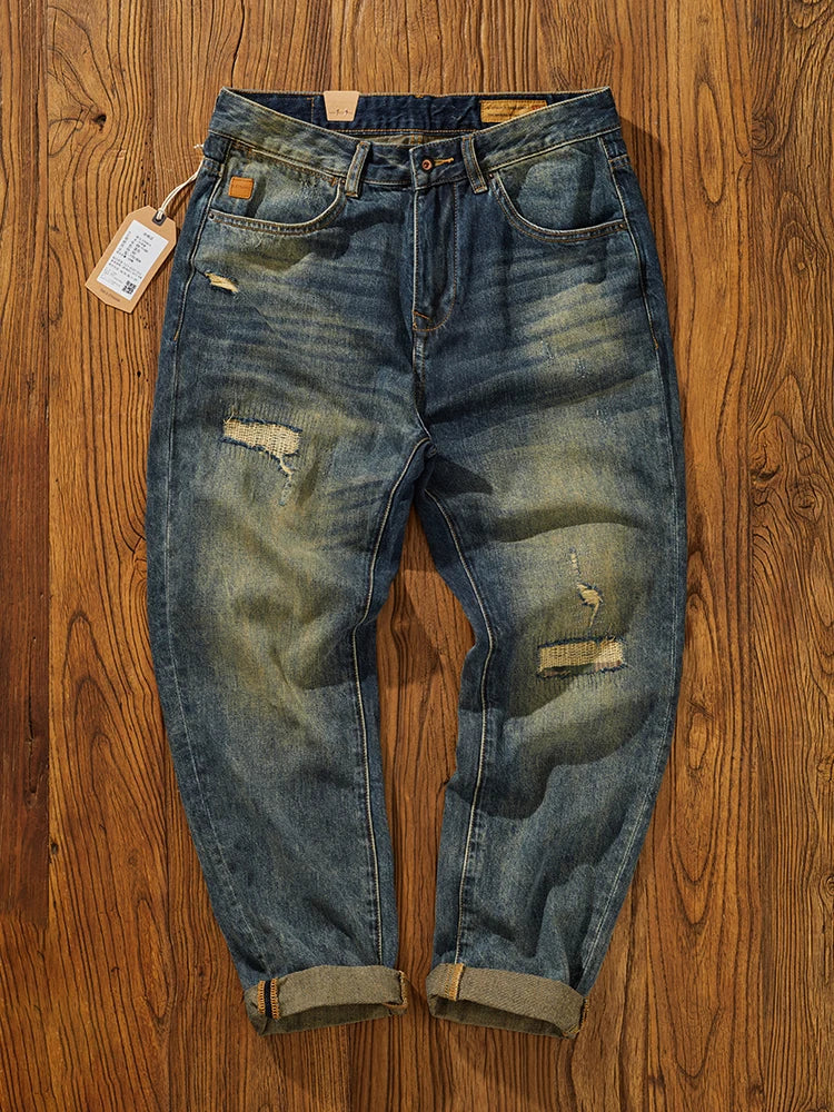 Loose Straight Leg Jeans CLB