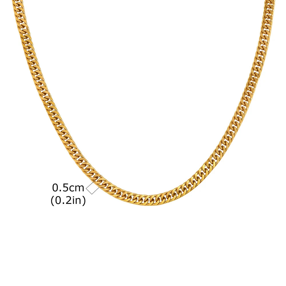 CHAIN NECKLACES 3/5/7/9mm CLB