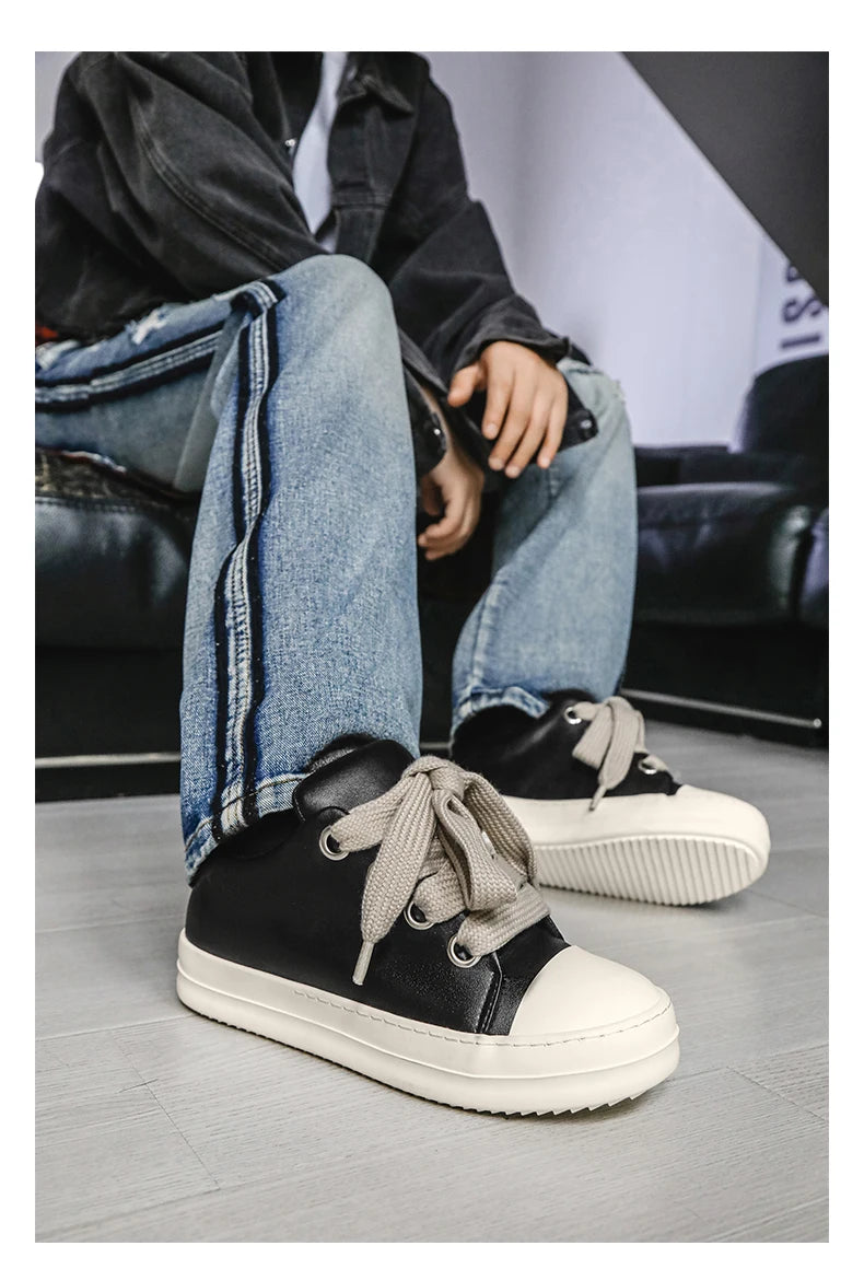 Autumn Men Casual Sneakers Fashion Street Skateboard Flats Shoes Brand Running Outdoor Sports Tennis Shoes Male Walking Sneakers