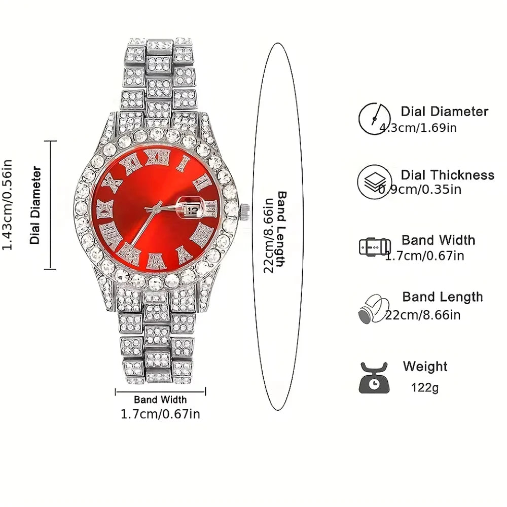 colar masculino, conjunto masculino, corrente cubana, pulseira hip hop, relógio de luxo, joias masculinas, moda urbana, estilo rapper, acessórios de homem, CLB Fashion Brasil