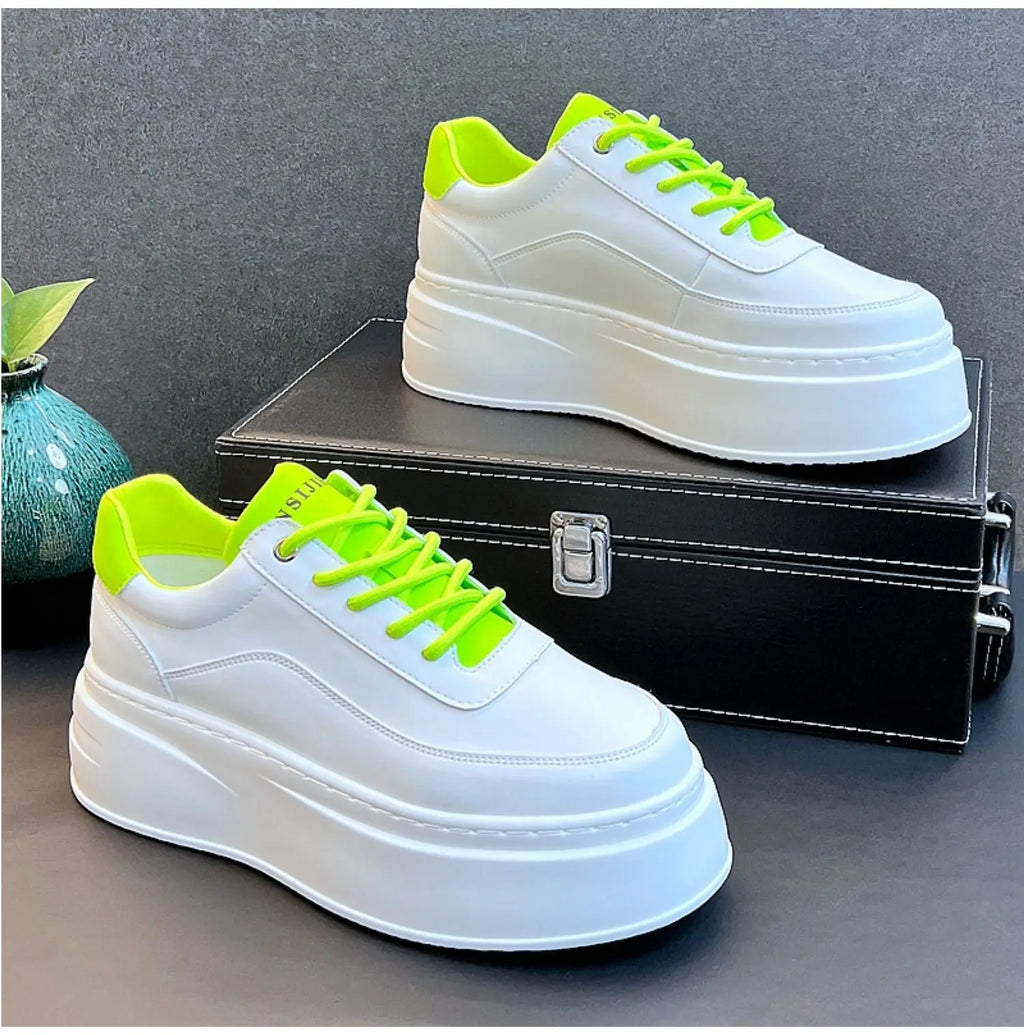 TENNIS BLANC GROS TALON