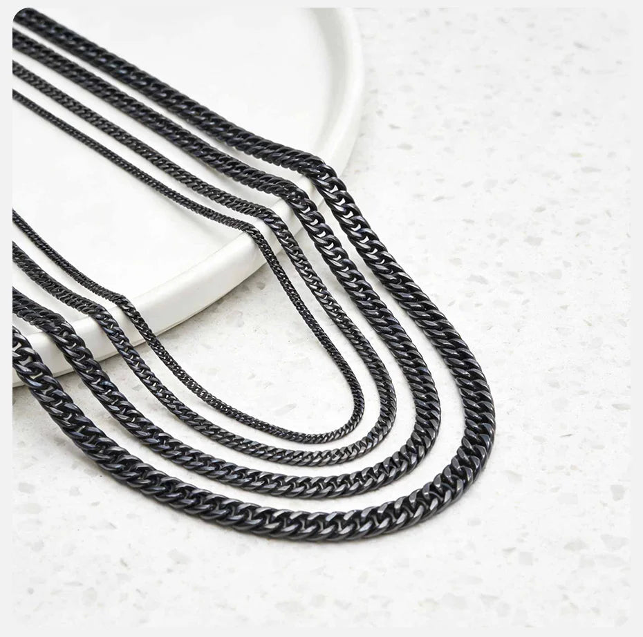 CHAIN NECKLACES 3/5/7/9mm CLB