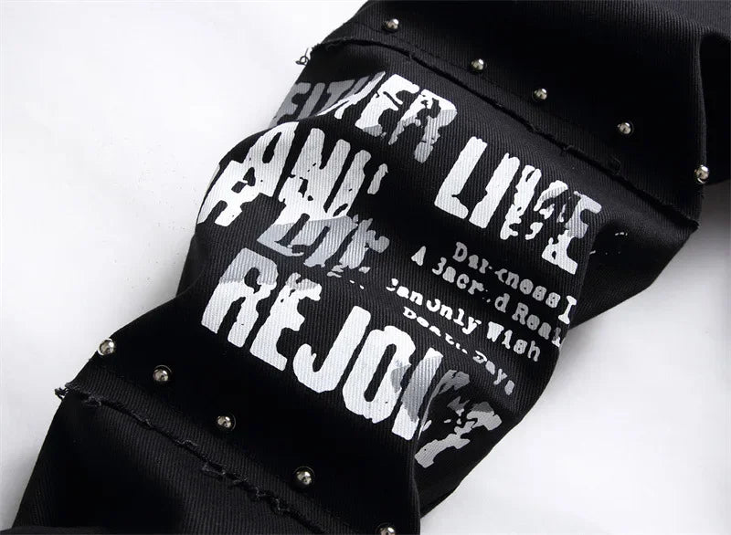 Mens Black Jeans DESIGNE CLB