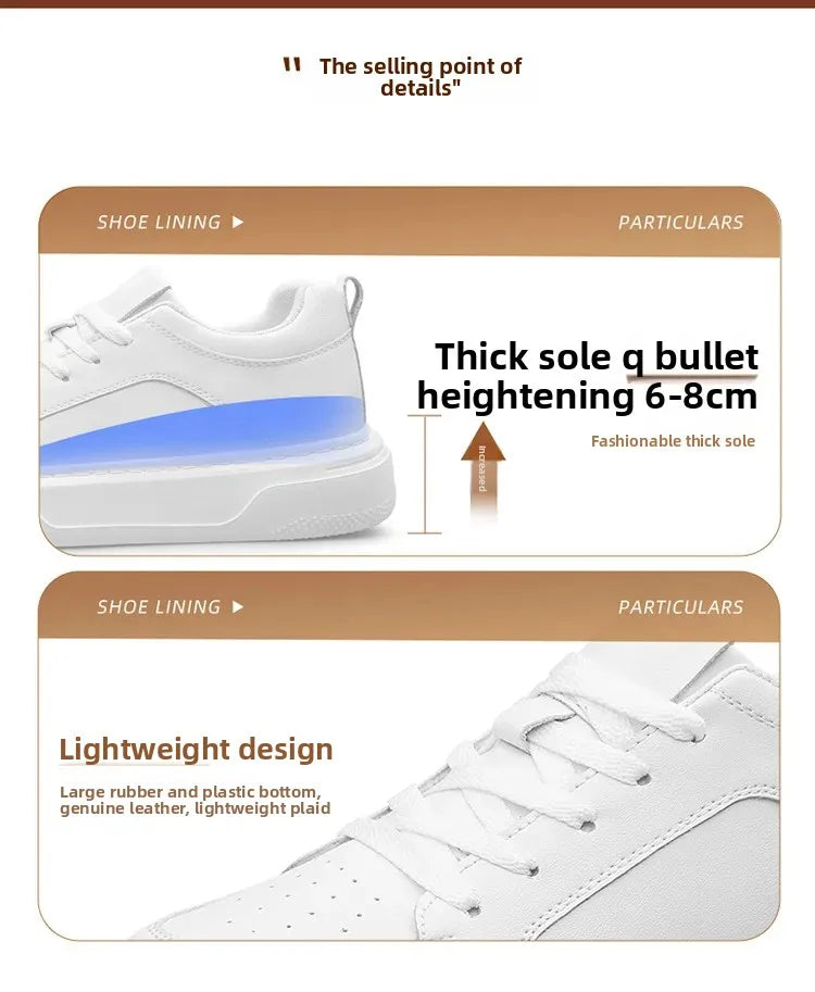 New Casual Leather Board Shoes