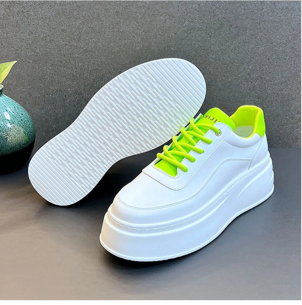 TENNIS BLANC GROS TALON