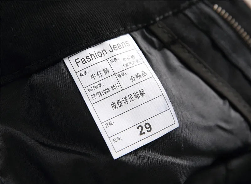 Mens Black Jeans DESIGNE CLB