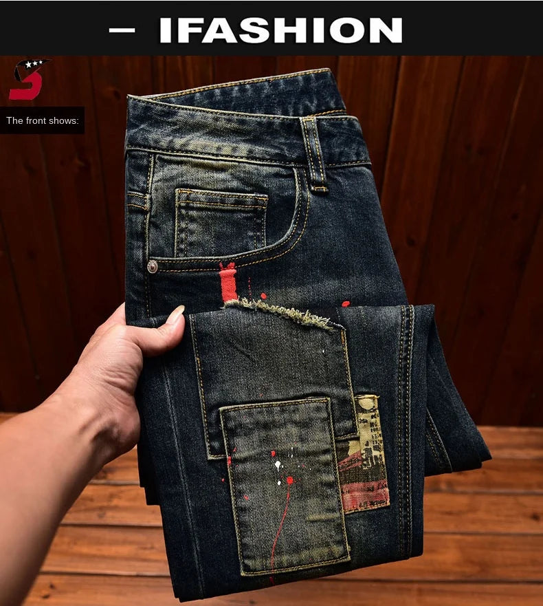 Jeans men's autum  CLB