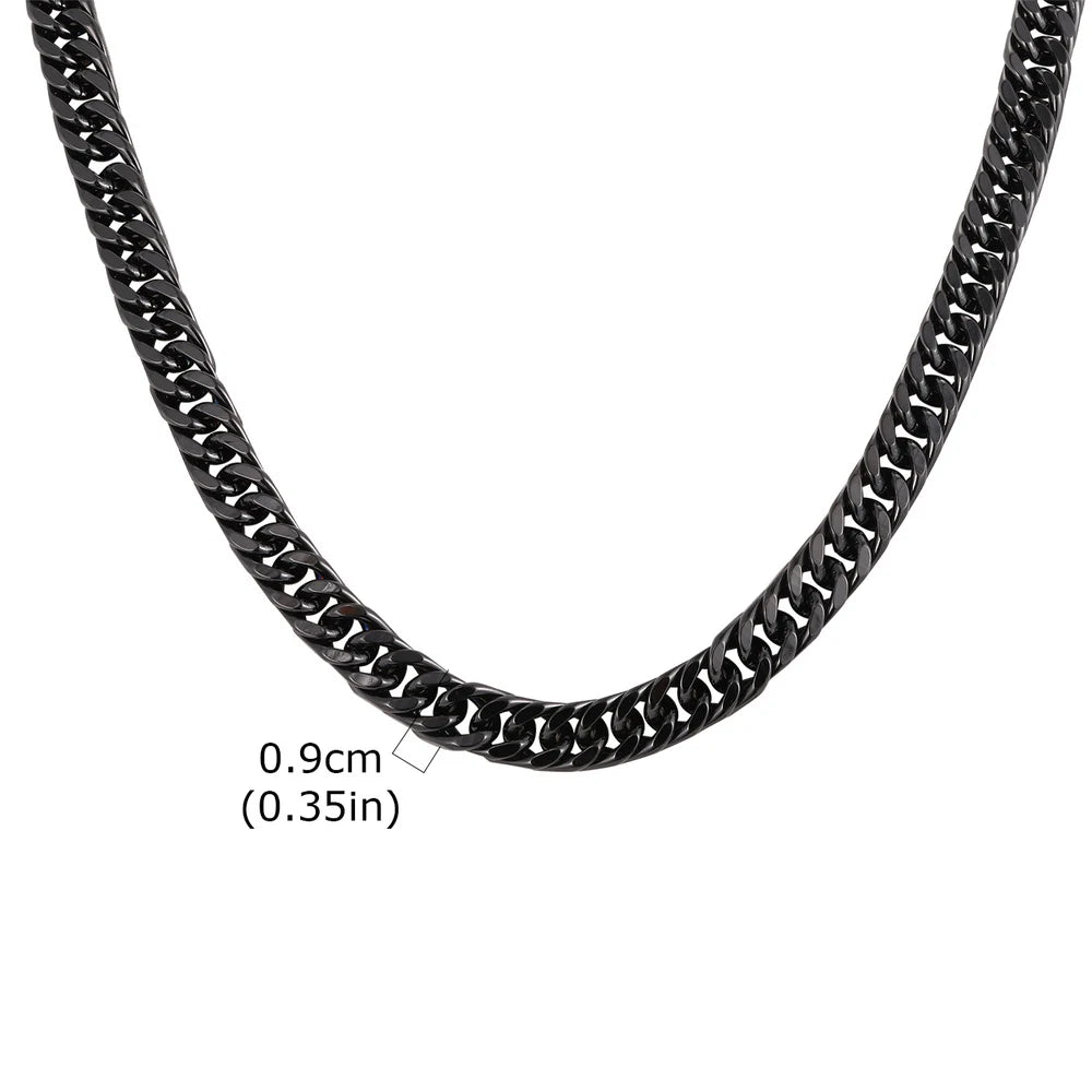 CHAIN NECKLACES 3/5/7/9mm CLB