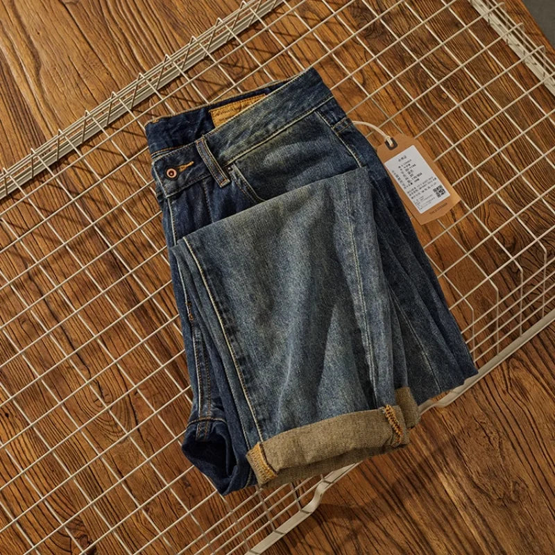 Loose Straight Leg Jeans CLB