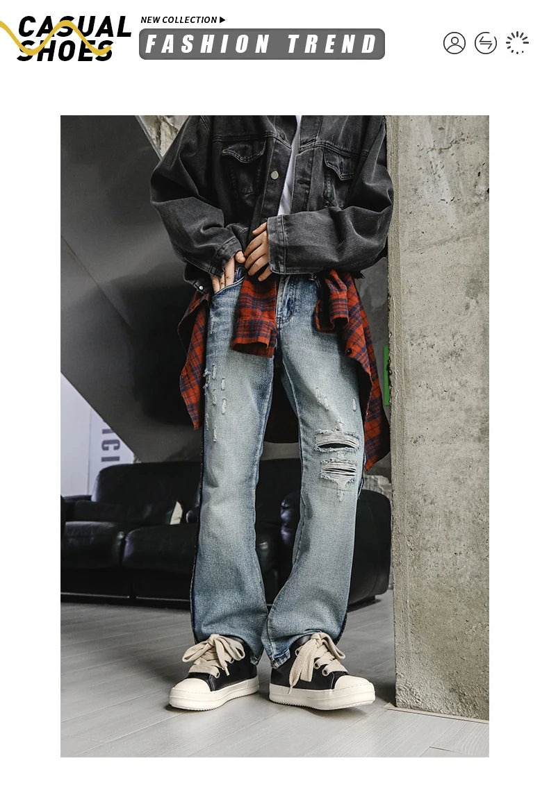 Autumn Men Casual Sneakers Fashion Street Skateboard Flats Shoes Brand Running Outdoor Sports Tennis Shoes Male Walking Sneakers