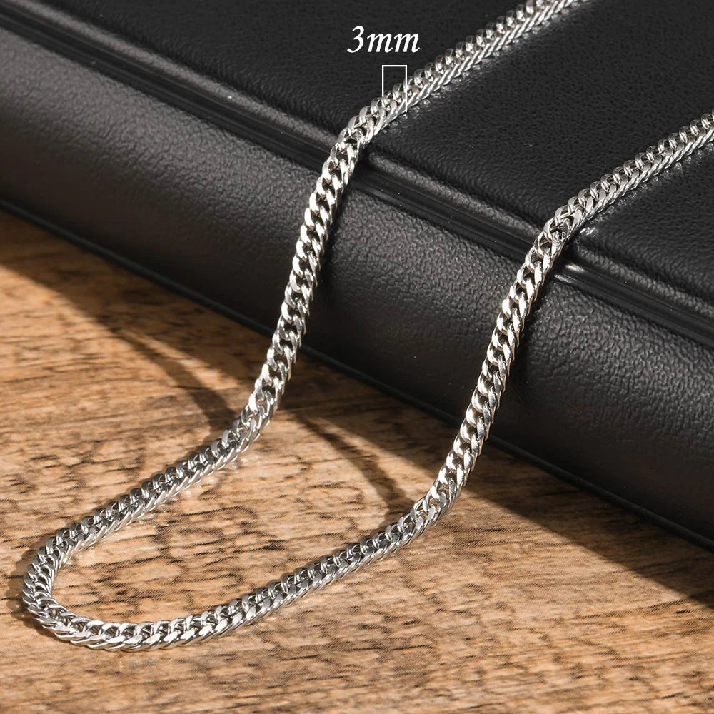 CHAIN NECKLACES 3/5/7/9mm CLB