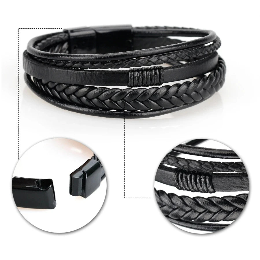 Bracelets NOIR CLB