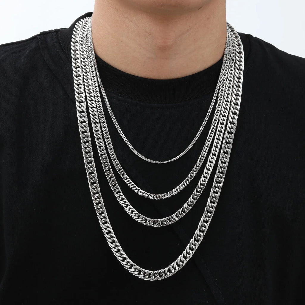CHAIN NECKLACES 3/5/7/9mm CLB