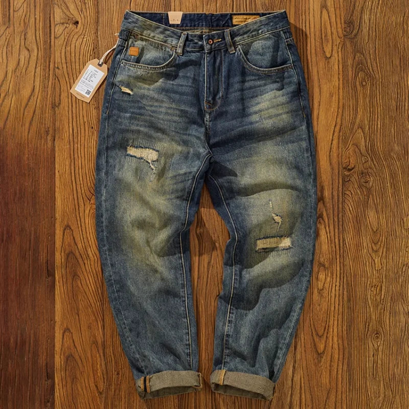Loose Straight Leg Jeans CLB