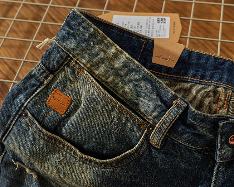 Loose Straight Leg Jeans CLB