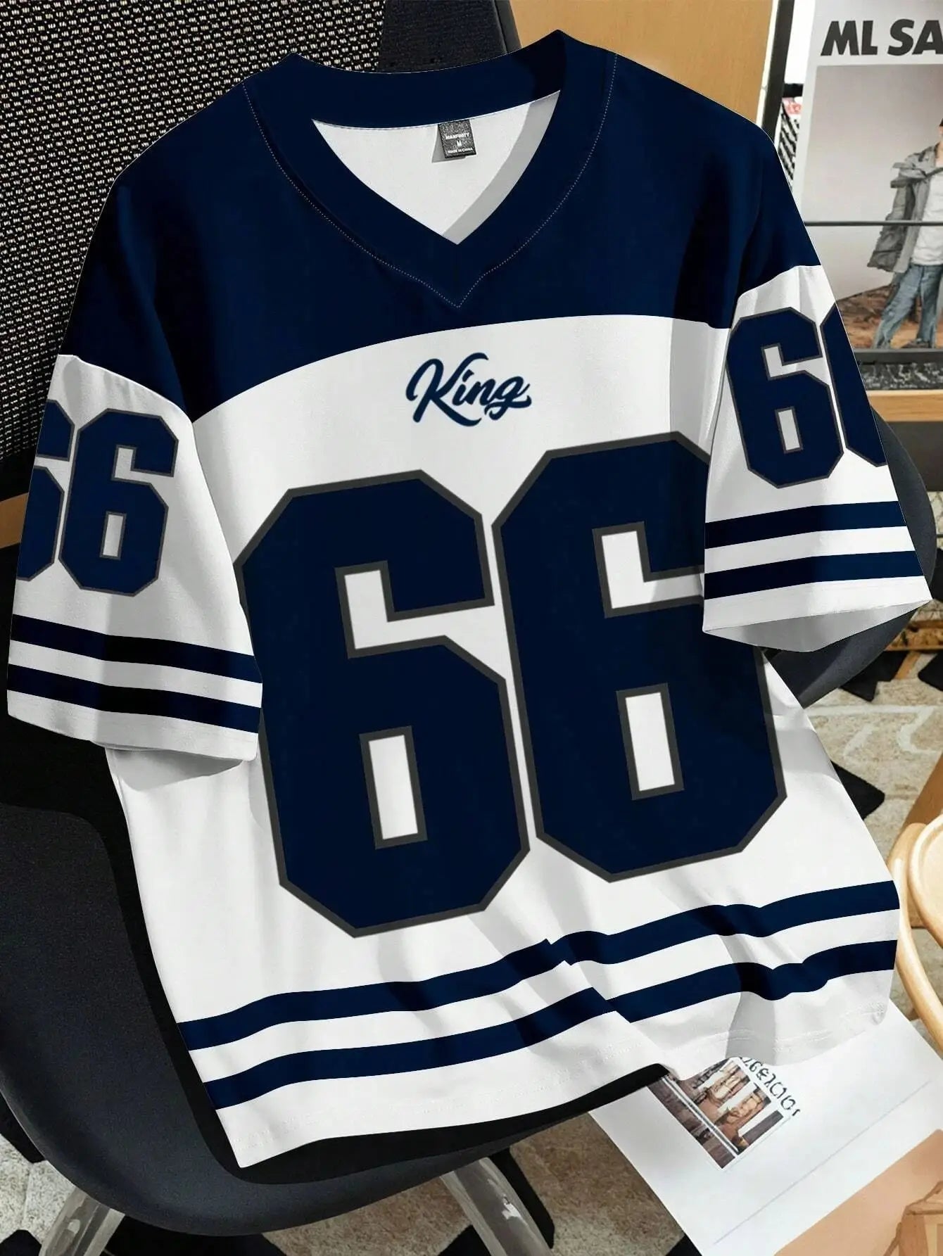 Camiseta CLB “66 King” – Moda Esportiva e Vintage