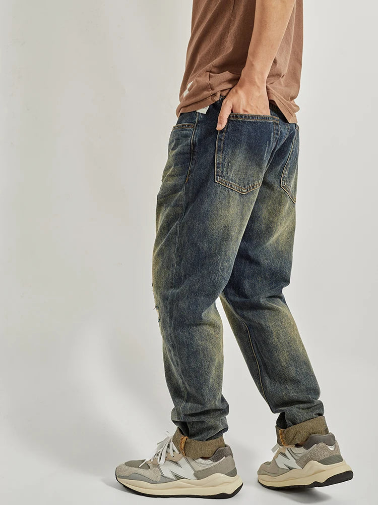 Loose Straight Leg Jeans CLB