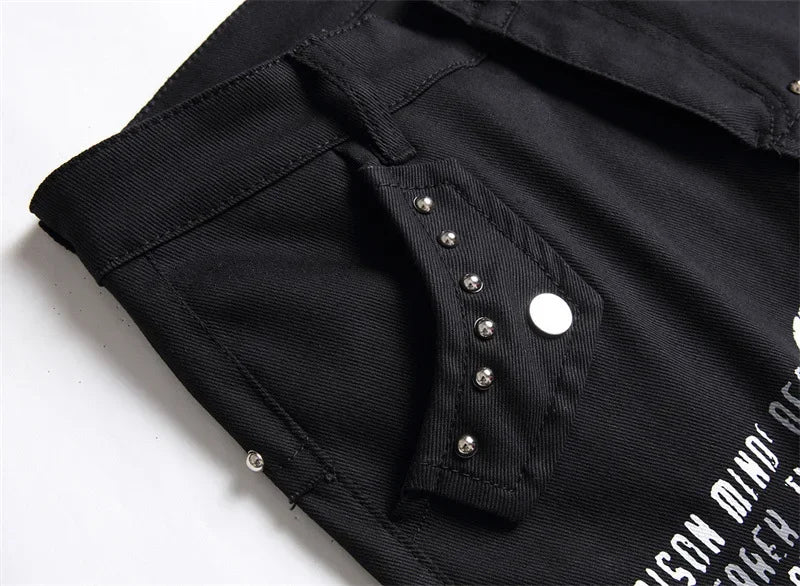 Mens Black Jeans DESIGNE CLB