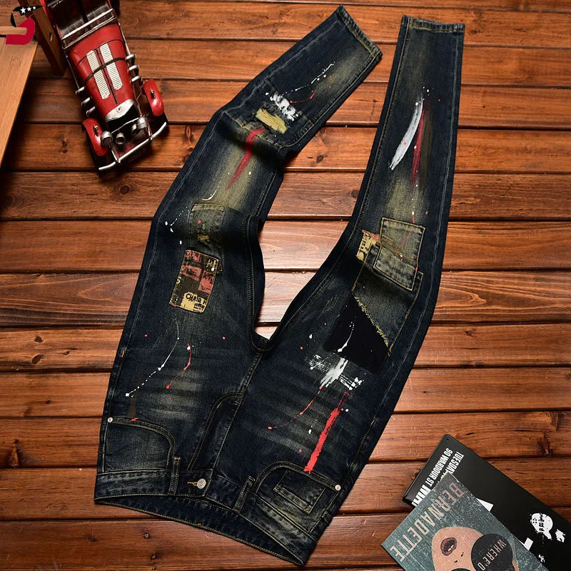 Jeans men's autum  CLB