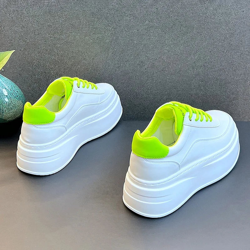 TENNIS BLANC GROS TALON